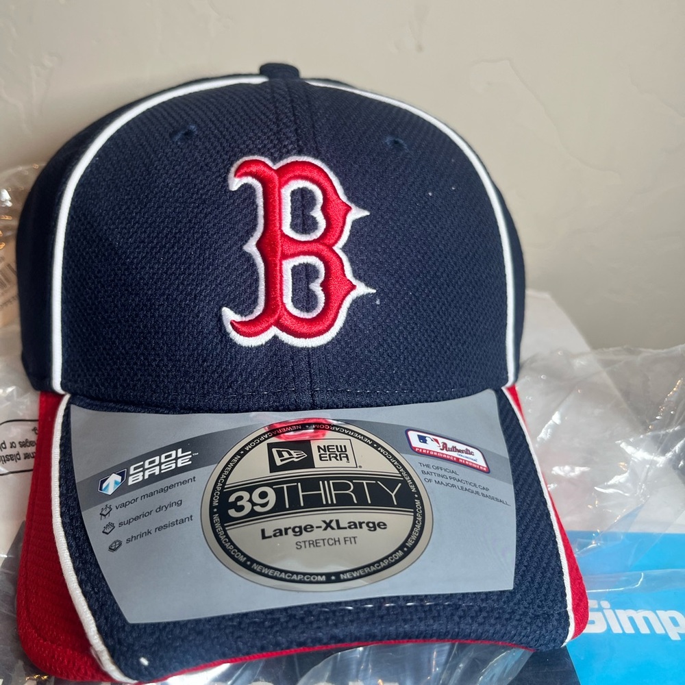 New Era Black and Red Cap